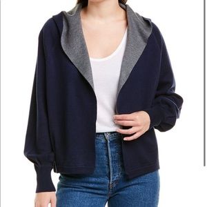 NWT reversible hooded Michael Stars cardigan